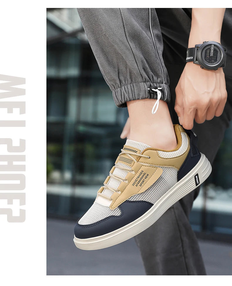 Men Fashion Skateboard Shoes Big Size