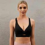 Women Hollow Cross Back Tank Top