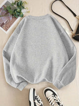 Work Girl Winter Sweatshirt