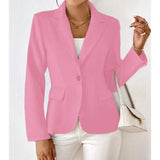 MuseTrim™ – Sleek Business Lapel Blazer (Minimalist Single-Button, Modern Fit)