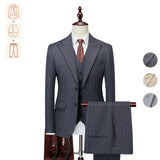 Men Tailored Italian Groom Wedding Suit
