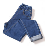 Women High Elastic Curvy Skinny Jeans