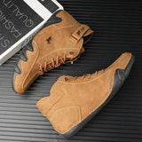 Men Casual Waterproof Hiking Boots