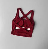 Women Seamless Push Up Sports Bra