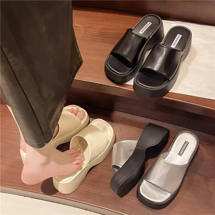 Embroidery Mesh Beaded Mary Jane Ballet Flats