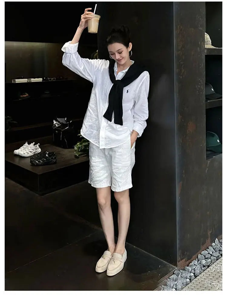 Women’s Leather Slip-On Bean Shoes Flats