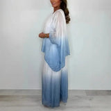 Women Chiffon Gradient Pants Set