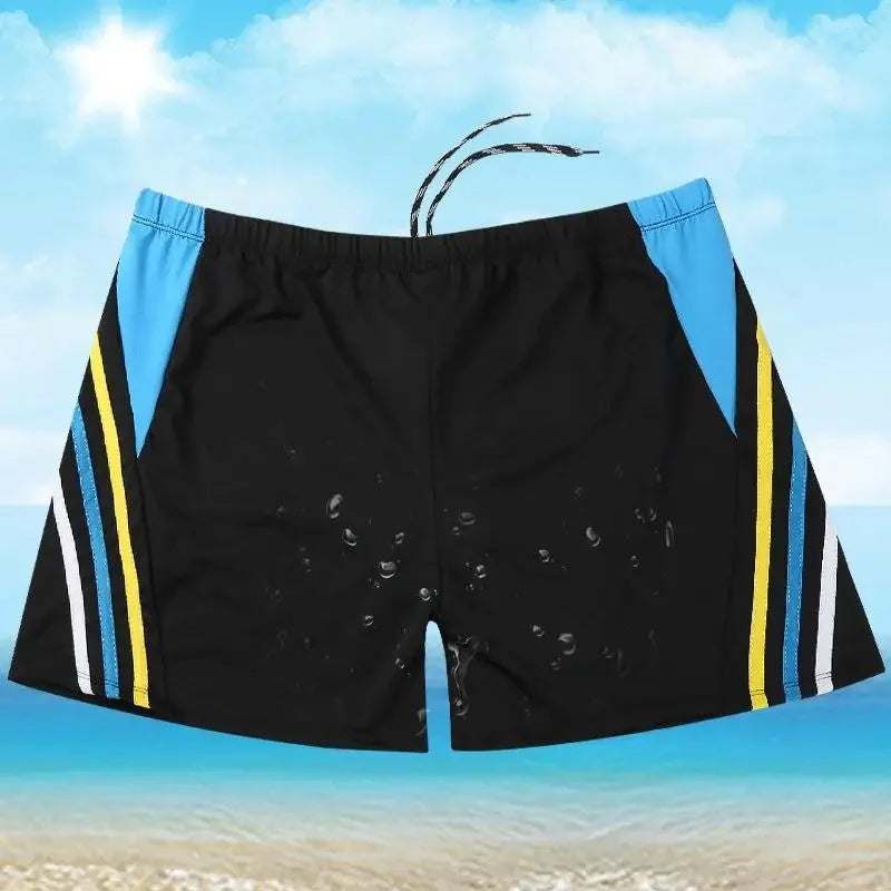 Unisex Plus Size Loose Fit Swim Shorts