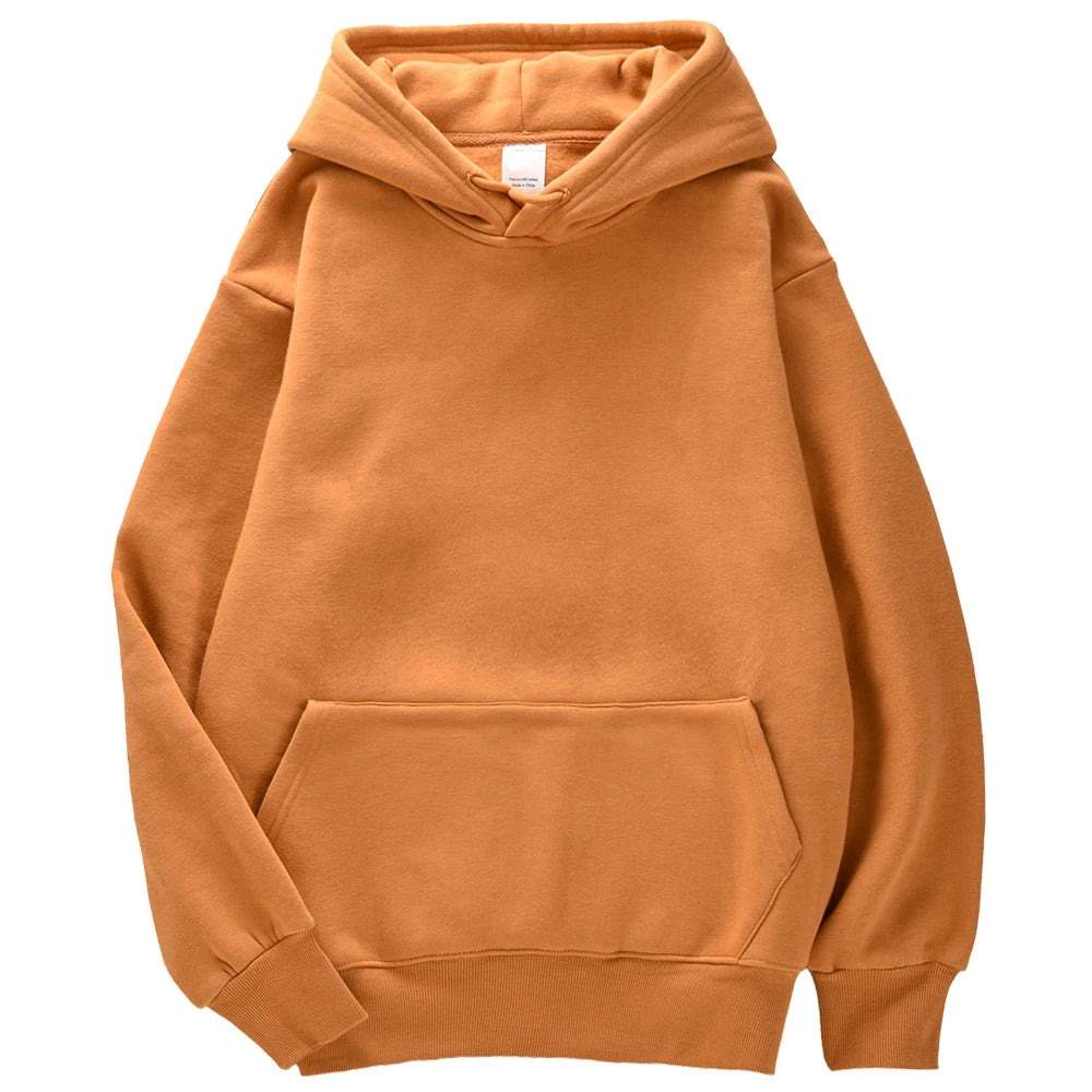 Solid Pocket Hoodie
