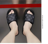 Men Genuine Leather Summer Sandals Slippers