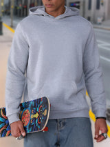 Men's Plus Size Hoodie – Relaxed Fit with Pocket