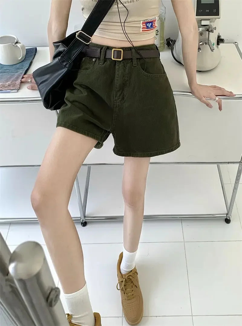 Women's Baggy Denim Short Jeans