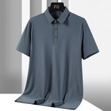 Men Oversize Quick Dry Polo Shirt