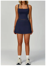 Women Tennis Skirt Sports Set