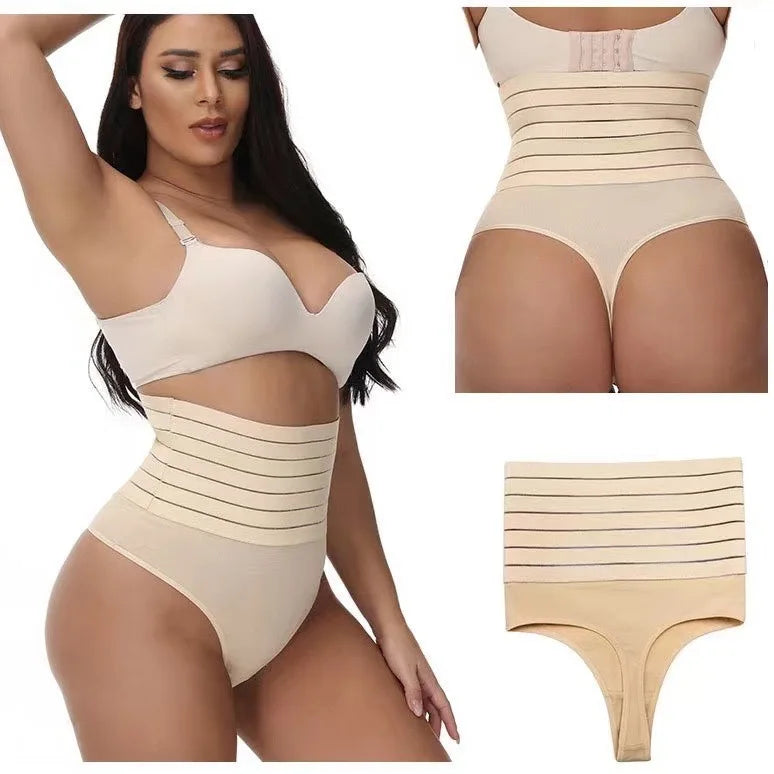 Women High Waist Shaping Thong