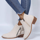 Women Mid Calf Boots Chunky Platform Boots