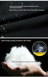 Men Thick Hooded Parka Jacket