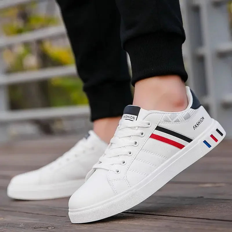 Men’s PU Leather Casual Sneakers