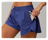 Women's Pocket Quick-Dry Yoga Shorts