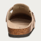 Men Suede Cork Mules