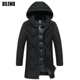 Men Thick Hooded Parka Jacket