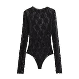 Summer Lace Jumpsuit Women – Hollow Out Bodysuit