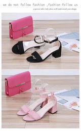 Elegant Low Block Heel Sandals – 2025