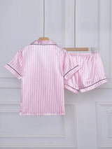 Women Satin Short Pajama Set