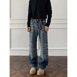 Men's Plus Size Slim Fit Bootcut Jeans