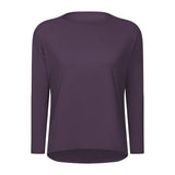 Women's Long Sleeve Yoga Shirt – Quick-Dry Loose Running Training Top