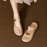 Women Minimalist White Slide Sandals