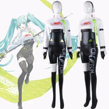 Hatsune Miku Racing Anime Cosplay Outfit