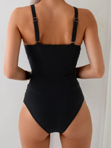 Women Cross Plus Size Swimsuit