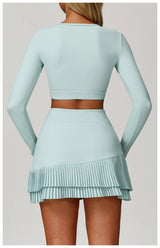 Women's Hollow Out Long Sleeve Yoga Shirt – Gym Workout Running Top