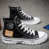 Men’s High-Top Canvas Sneakers