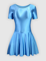 Women Satin Sports Ballet Skirt