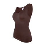 Women Sleeveless V-Neck Shapewear Tank Top