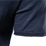 Men Cotton O-Neck Summer T-Shirt
