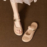 Women Minimalist White Slide Sandals
