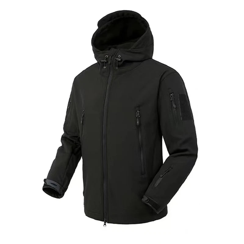 Men Softshell Fleece Waterproof Jacket