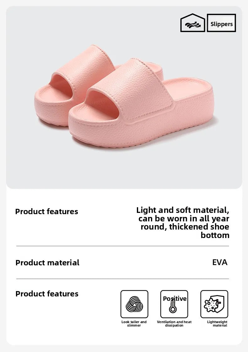 Non-slip Thick Sole Slippers – Summer 2025