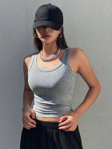 Knitted Sexy Summer Camisole Tank Top