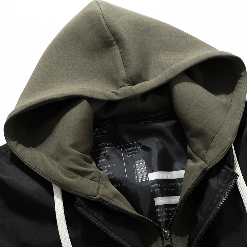 Men's Plus Size Hooded Jacket – 8XL Winter Coat