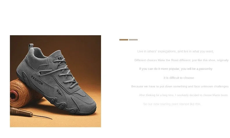 Men Casual Non Slip Ankle Boots