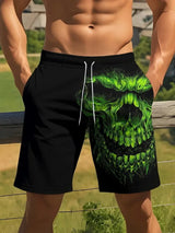 Men 3D Print Beach Shorts