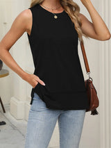Casual Tunic Tank Top