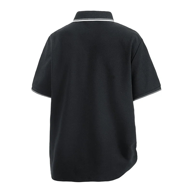 Men Oversize Cotton Golf Polo Shirt