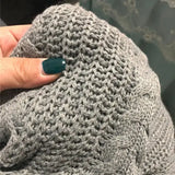 Women Hollow V-Neck Knit Cardigan