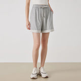 Women's Drawstring Cotton Casual Shorts