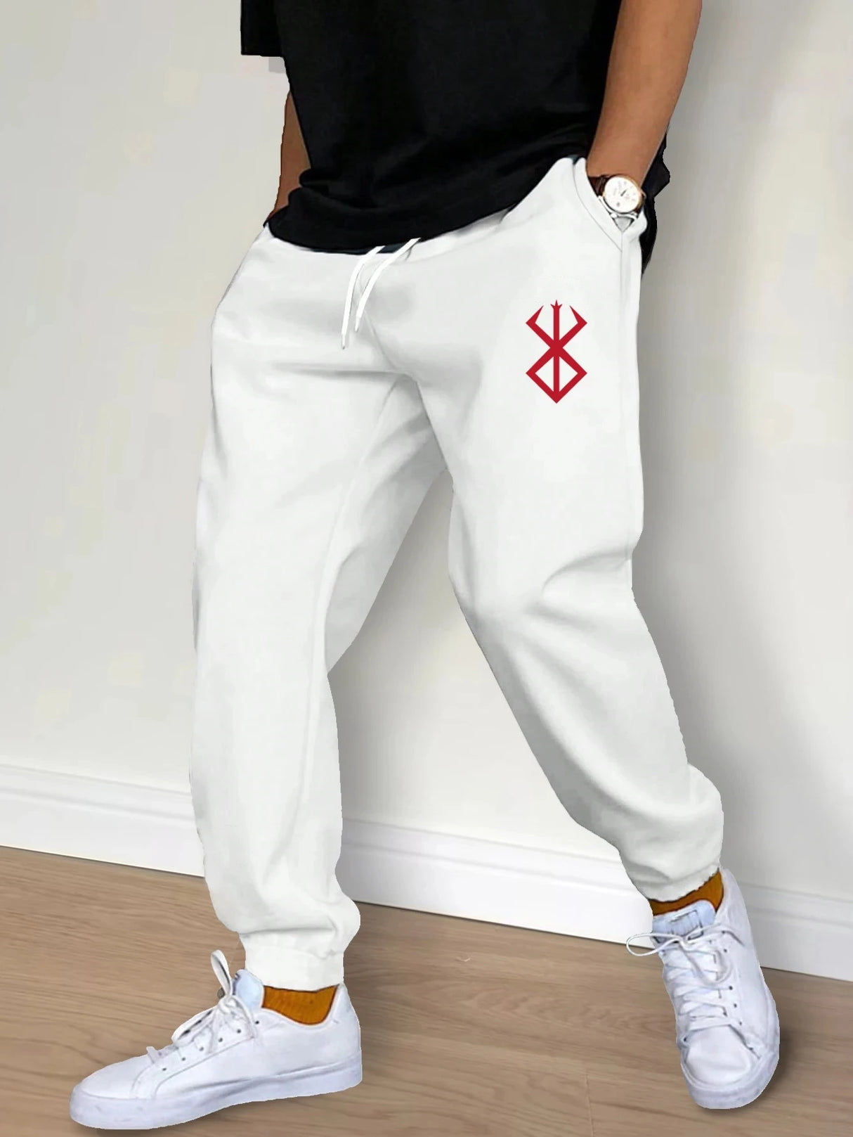 Men’s Drawstring Casual Joggers